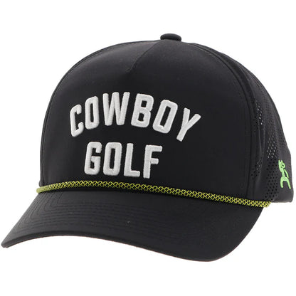 Hooey Cowboy Golf Black/ White