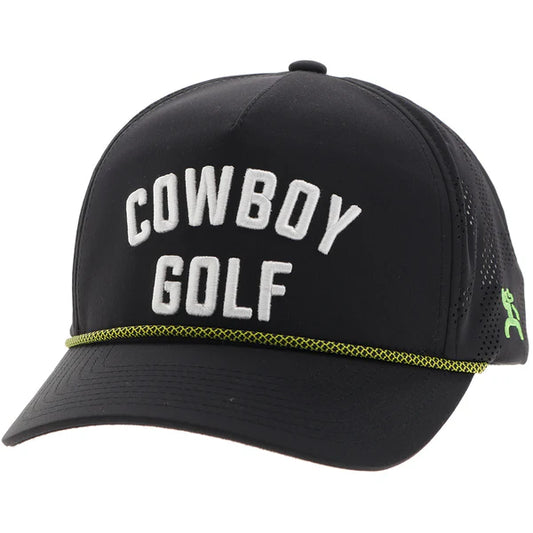 Hooey Cowboy Golf Black/ White