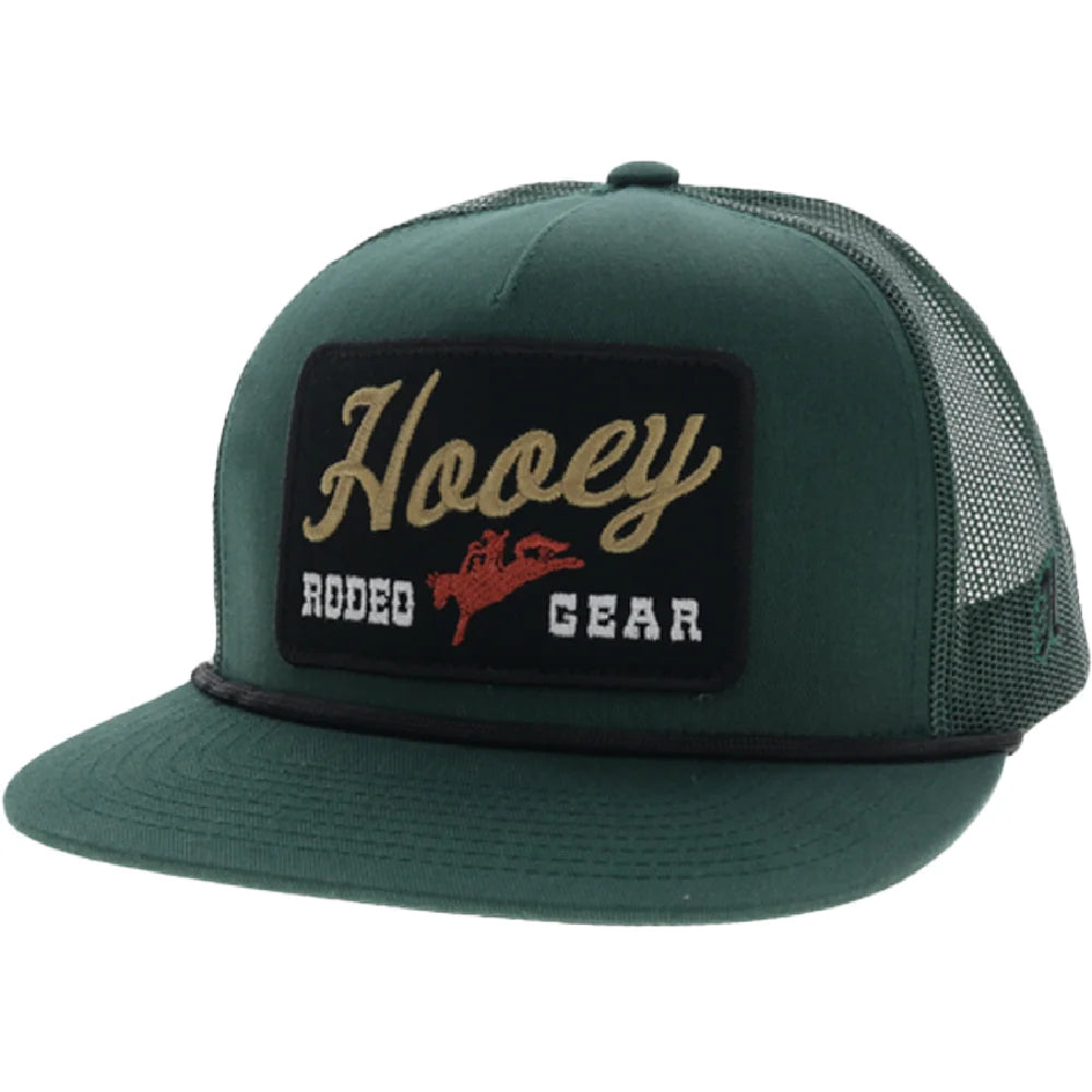 Hooey Youth Tap 5-Panel Trucker Snapback Hat Green