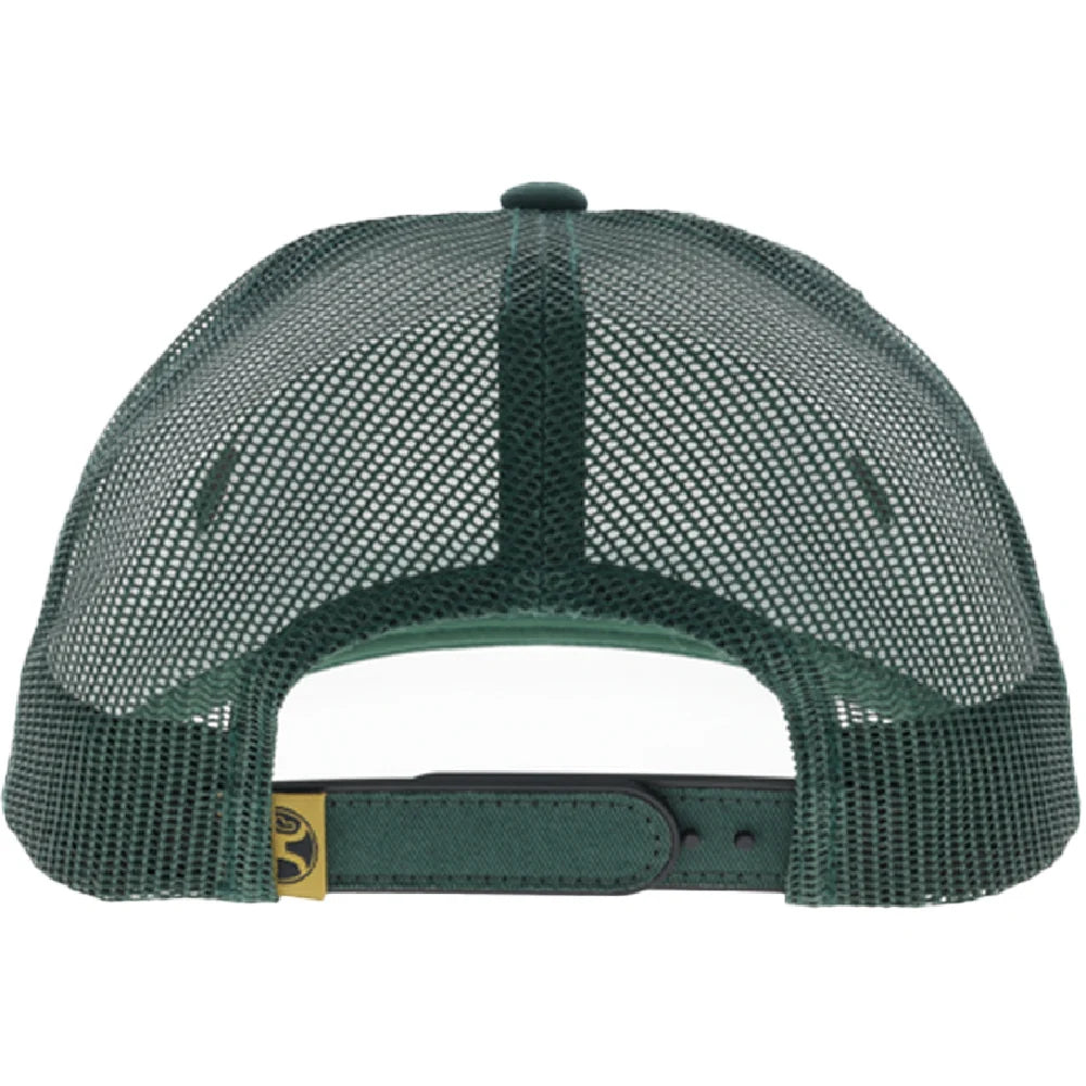 Hooey Youth Tap 5-Panel Trucker Snapback Hat Green