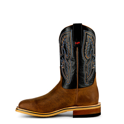 Horse Power Work Distressed Bison Steel Toe EH