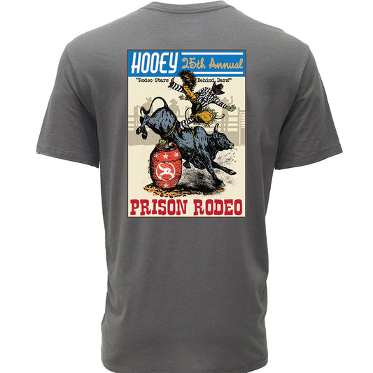 Hooey Prison Rodeo Tee Charcoal