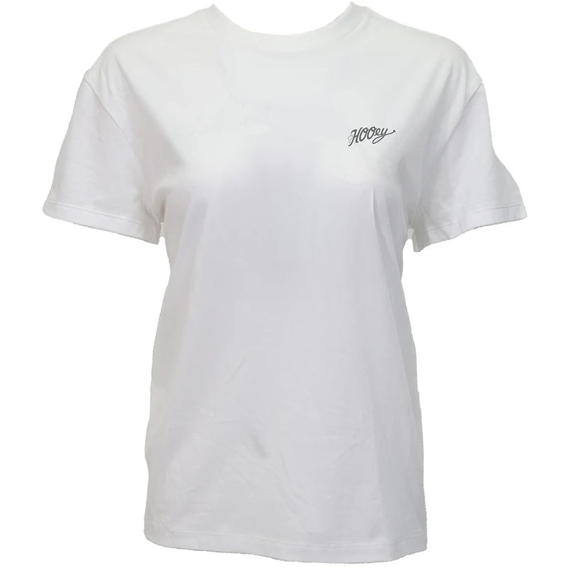 Hooey Cosmic Cowgirl Off White Black & Blue Logo T-shirt