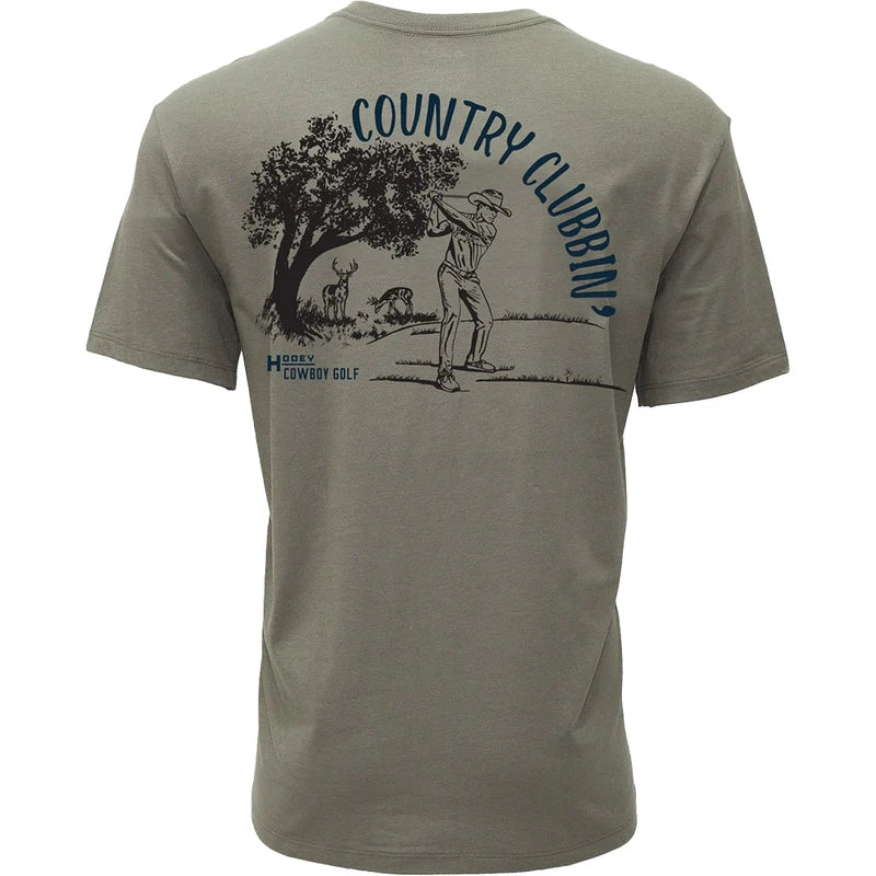 Hooey Country Clubbin' Tee Green
