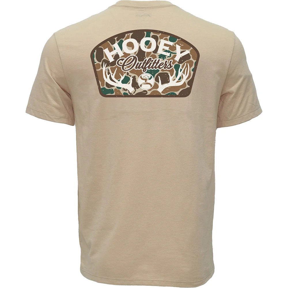 Hooey Outfitters Tan Crew Neck T-Shirt