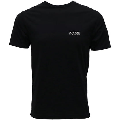 Hooey Cactus Ropes Black T-Shirt