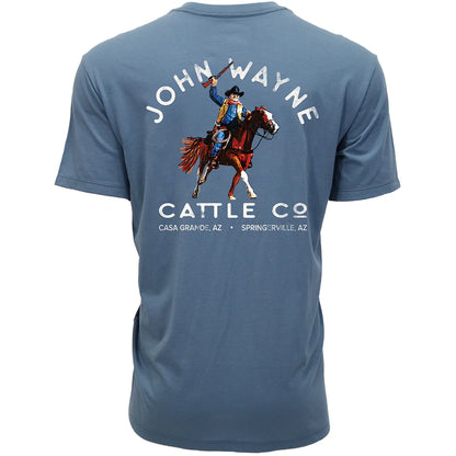 Hooey John Wayne Dark Denim Pocket T-shirt