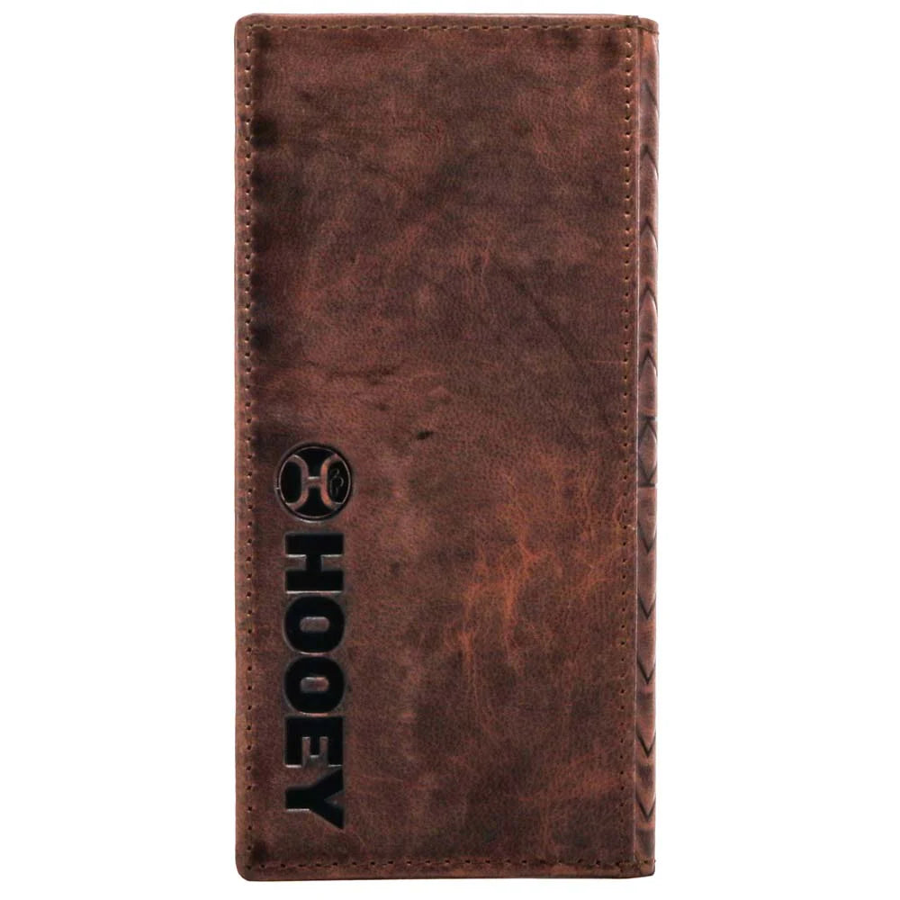 Hooey Brown Aztec Embroidered Rodeo Wallet