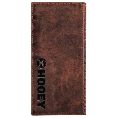 Hooey Brown Aztec Embroidered Rodeo Wallet