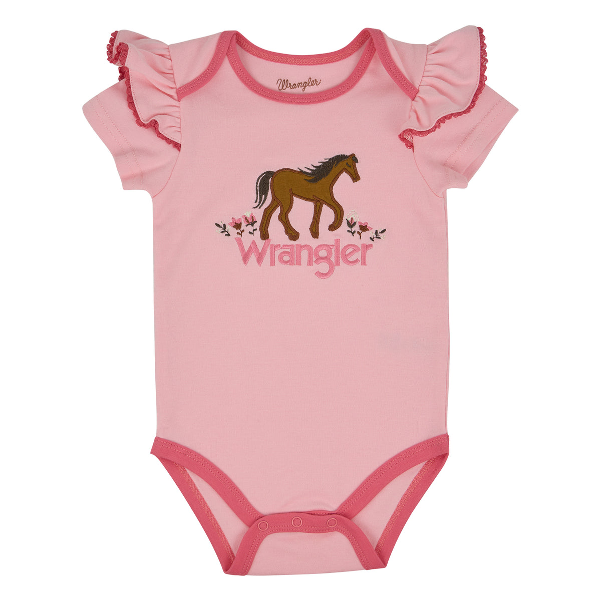 Wrangler Pink Horse Jogger Set