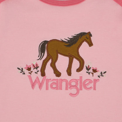 Wrangler Pink Horse Jogger Set