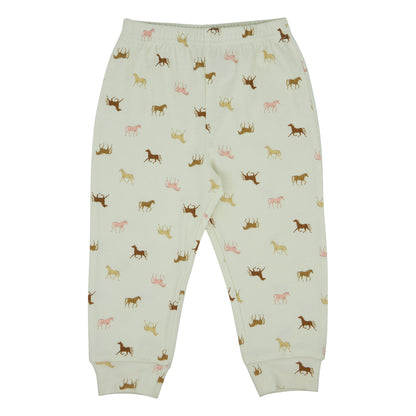Wrangler Pink Horse Jogger Set