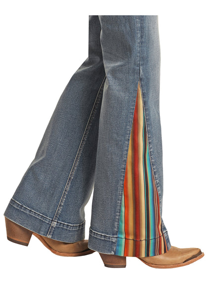 Hooey High Rise Trouser Serape Leg