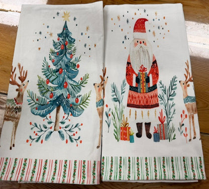 Ganz Scandinavian Christmas Tea towel