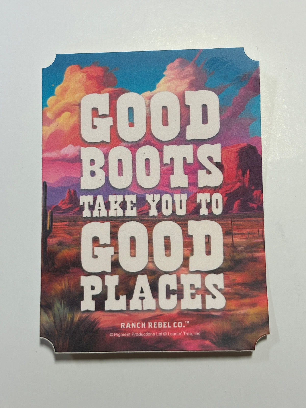 Leanin Tree Rebel Ranch Stickers