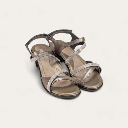 Naot Innovate Silver Threads/Clear Stones
