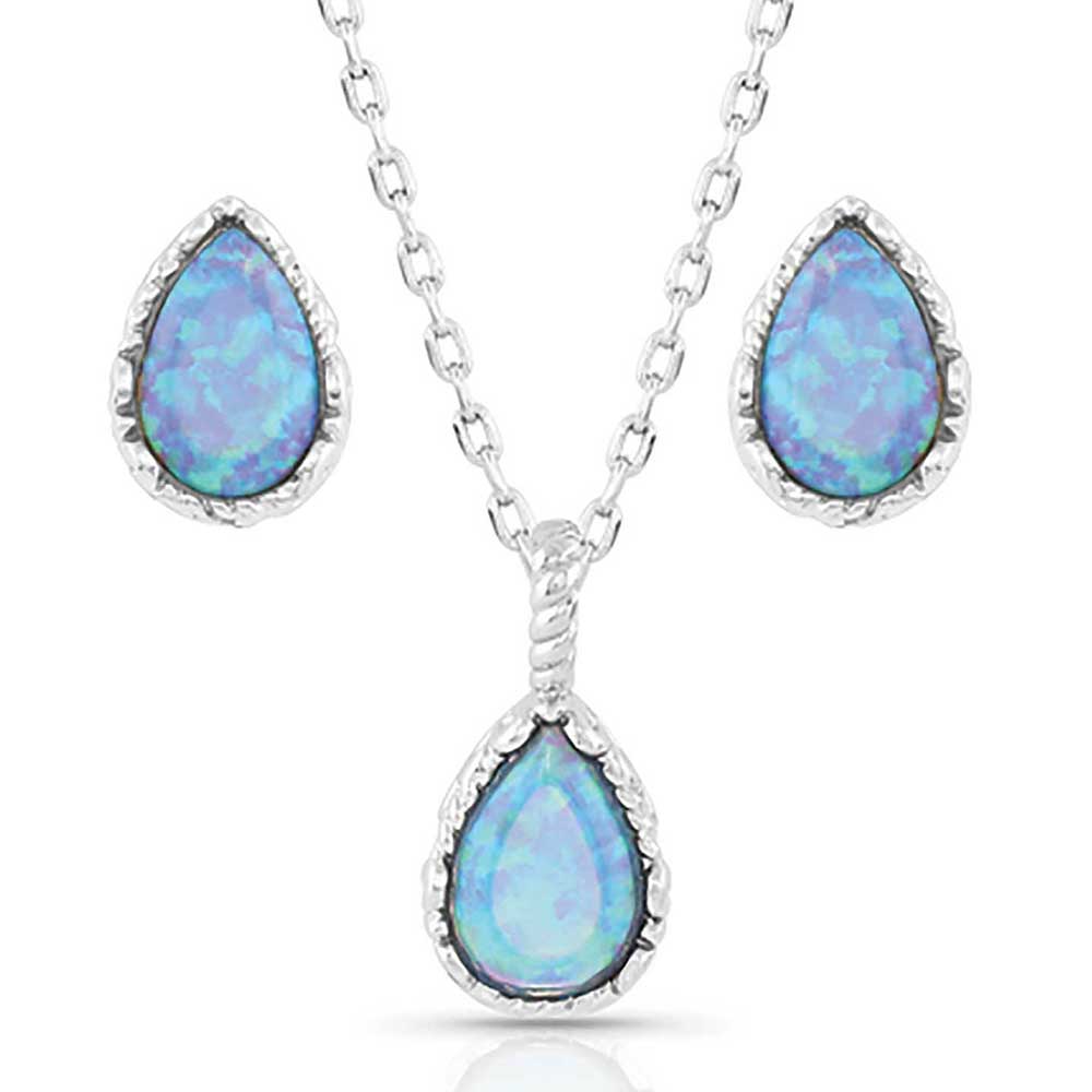 Montana Captivating Teardrop Jewelry Set