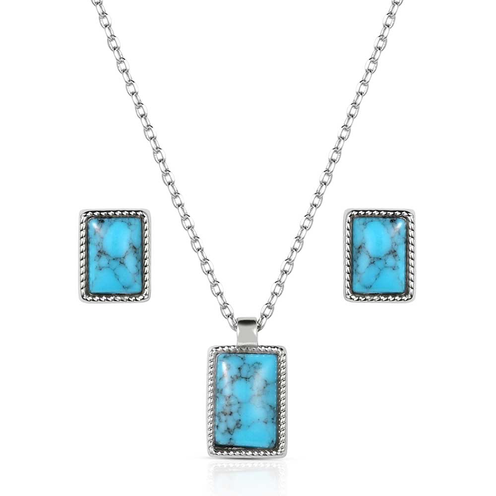 Montana Rio River Blue Jewelry Set