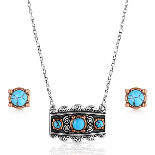 Montana Turquoise Peaks Jewelry Set