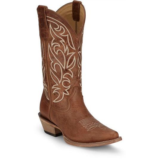 Justin Josephine Dusky Cowhide Snip Toe