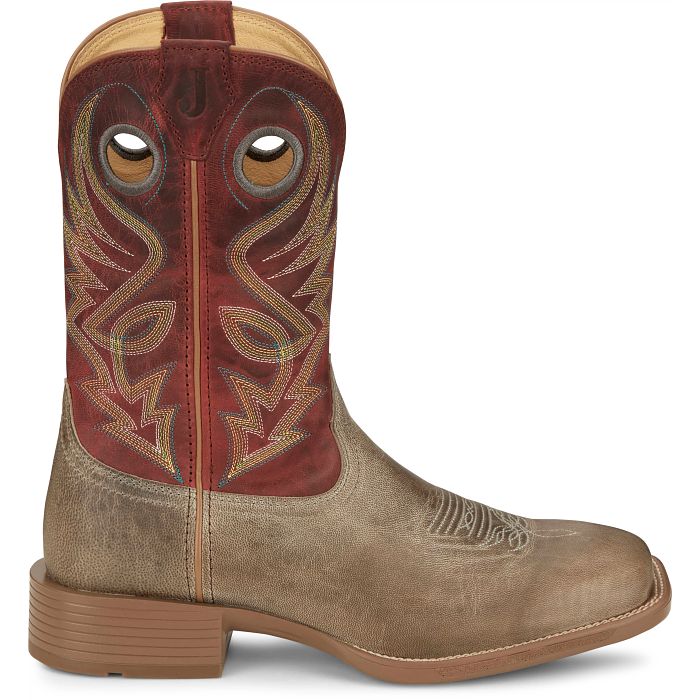Justin Pickett Red/Grey