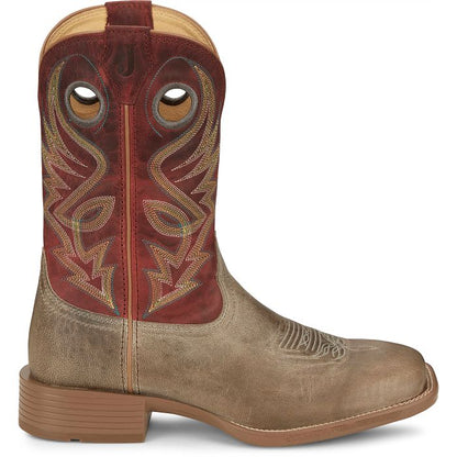 Justin Pickett Red/Grey