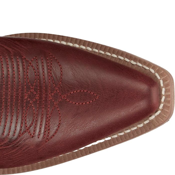 Justin Isabell Ruby Cowhide Snip Toe
