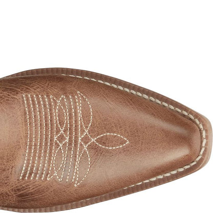 Justin Josephine Dusky Cowhide Snip Toe