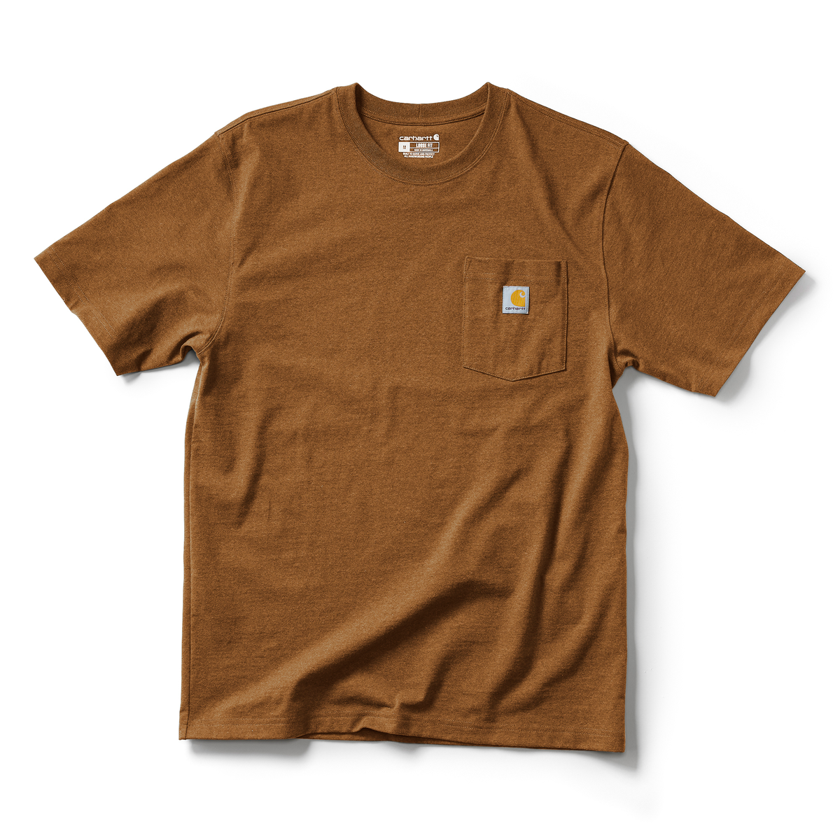 Carhartt Pocket Tee Oiled Walnut Heather