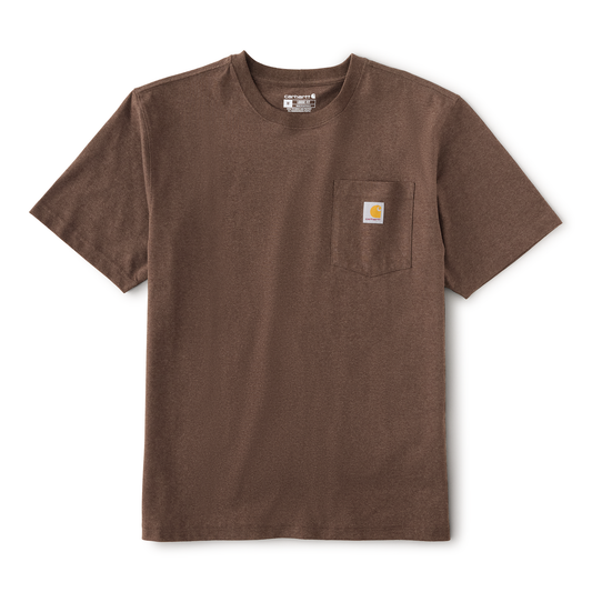 Carhartt Pocket Tee Dark Clove Heather