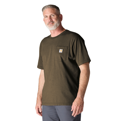Carhartt Pocket Tee Burnished Logs Heather