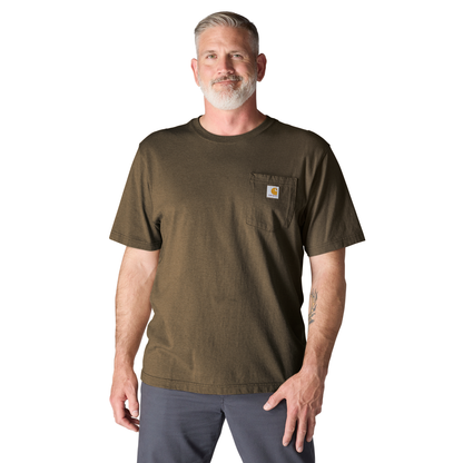Carhartt Pocket Tee Burnished Logs Heather