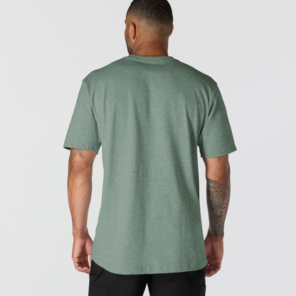 Carhartt Pocket Tee Green Slate Heather