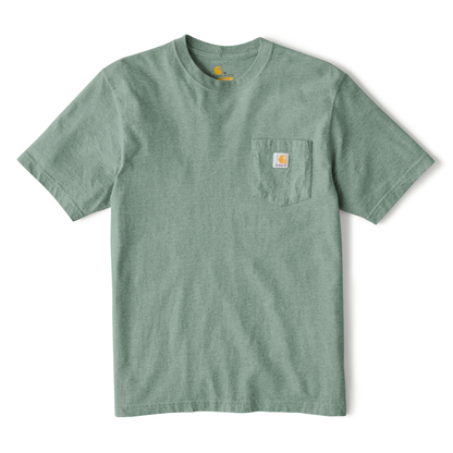 Carhartt Pocket Tee Green Slate Heather