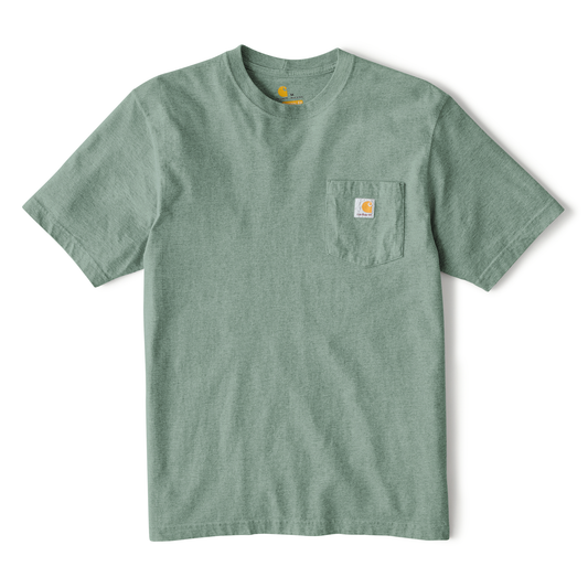 Carhartt Pocket Tee Green Slate Heather