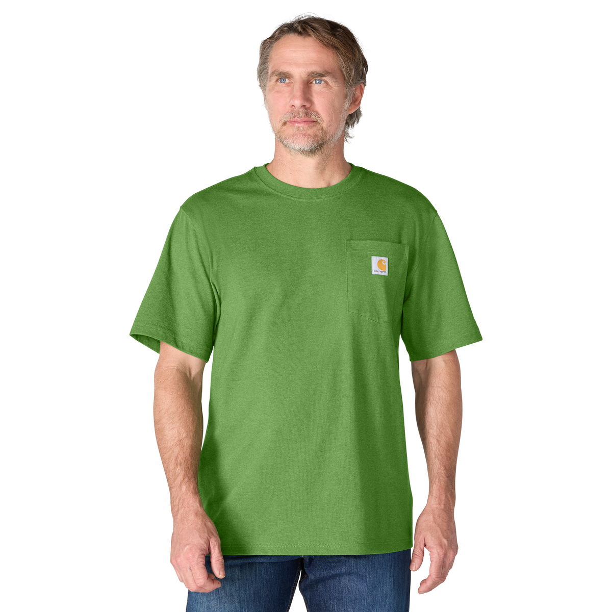 Carhartt Pocket Tee Harvest Sage Heather