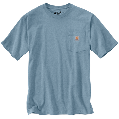 Carhartt Pocket Tee Alpine Blue Heather
