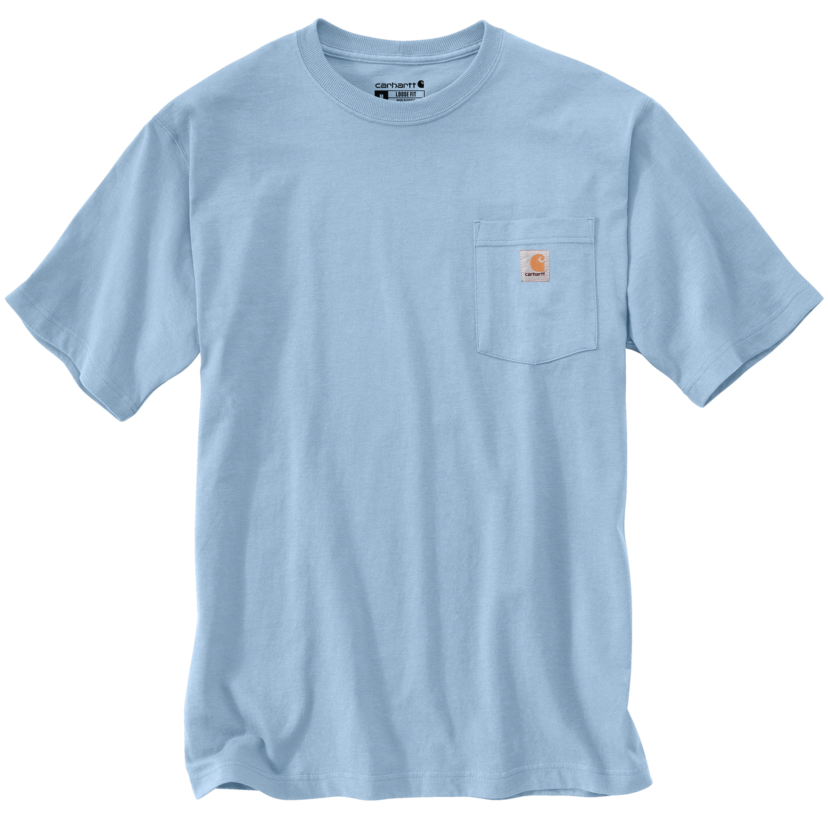 Carhartt Pocket Tee Fog Blue