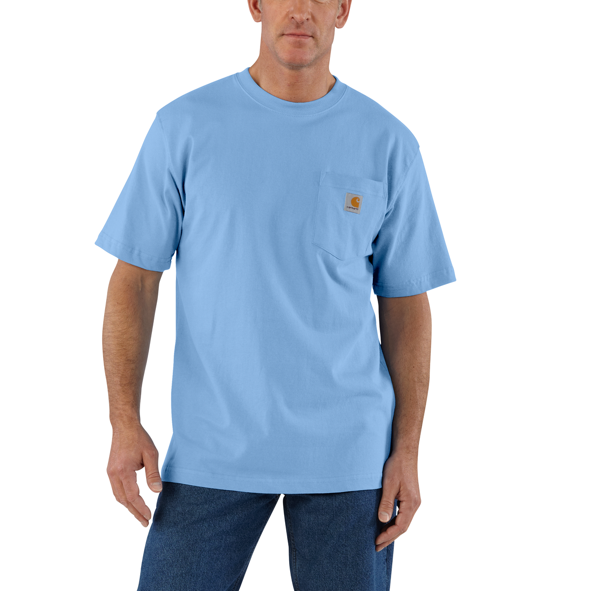 Carhartt Pocket Tee Skystone Heather