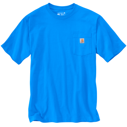 Carhartt Pocket Tee Blue Glow