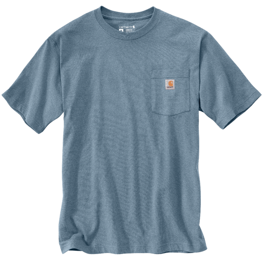 Carhartt Pocket Tee Frosted Thundercloud Heather