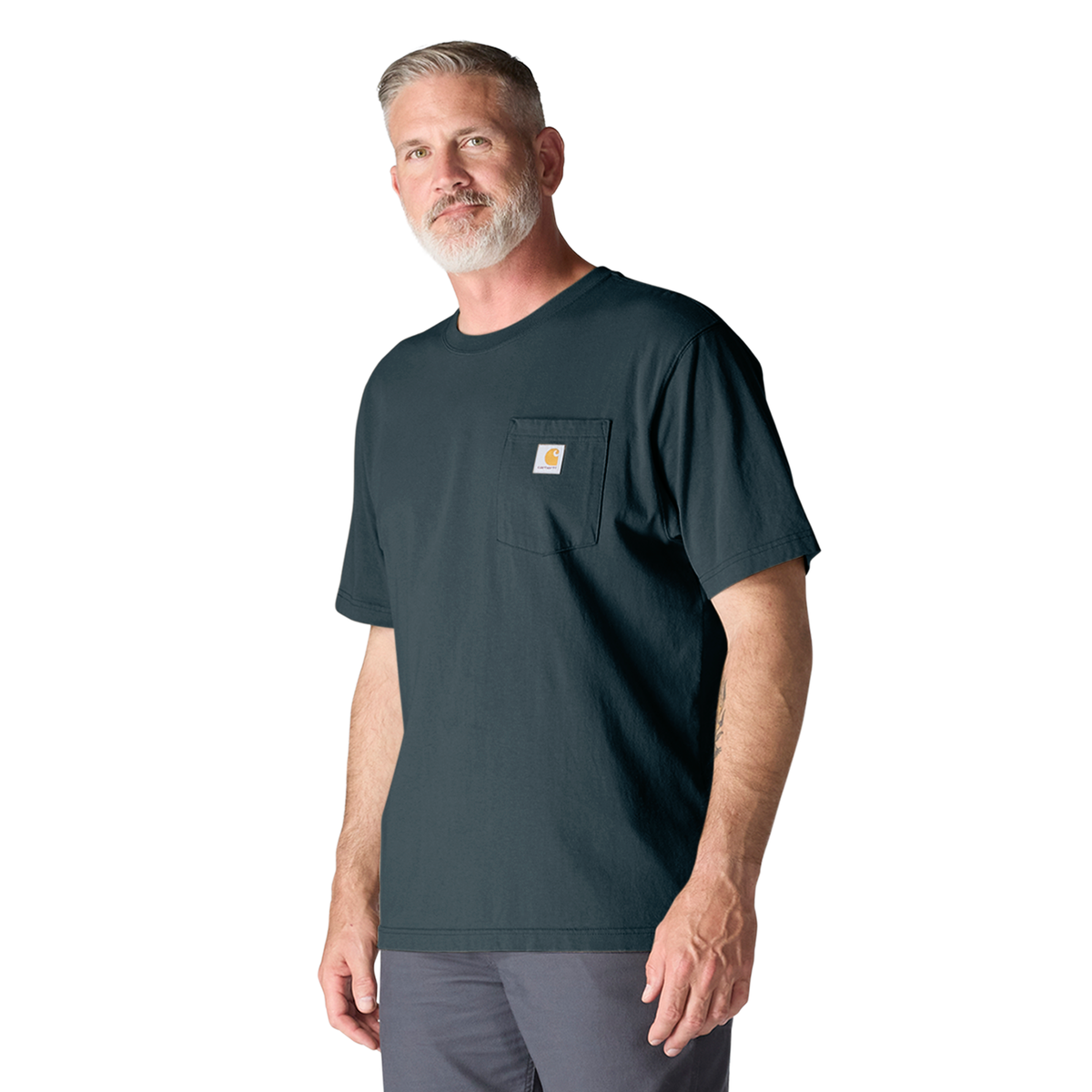 Carhartt Pocket Tee Dark Harbor Teal