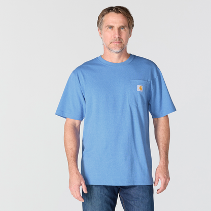 Carhartt Pocket Tee Workwear Blue Heather