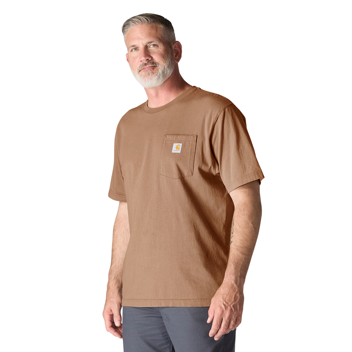 Carhartt Pocket Tee Green Italian Clay