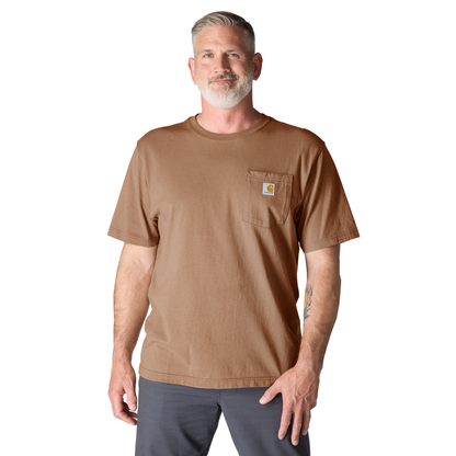 Carhartt Pocket Tee Green Italian Clay