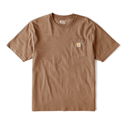 Carhartt Pocket Tee Green Italian Clay