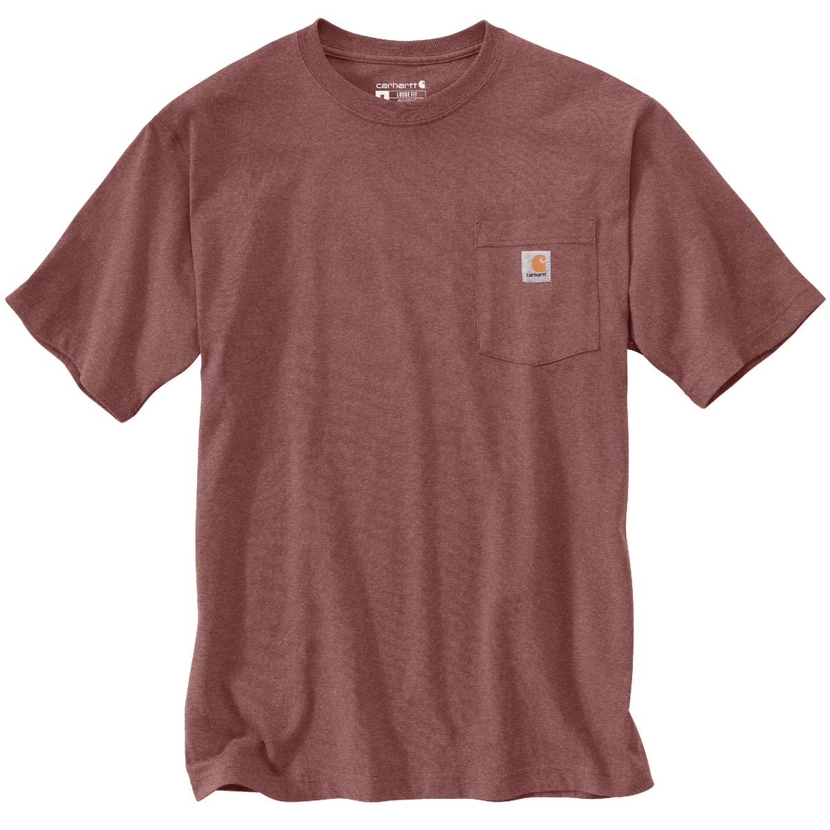 Carhartt Pocket Tee Apple Butter Heather