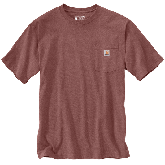 Carhartt Pocket Tee Apple Butter Heather