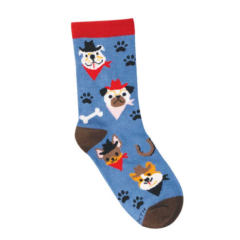 Socksmith Saddle Up Pups - 2-4 Years