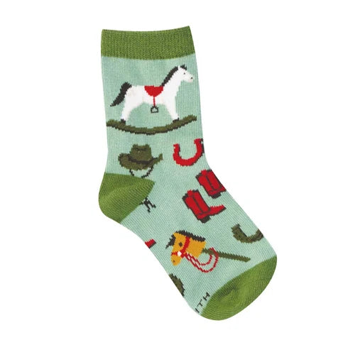 Socksmith Pony Up Green - 2-4 Years